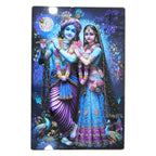 ALVENZA Radha Krishna Wall Frame – Large Artistic Decor for Devotees