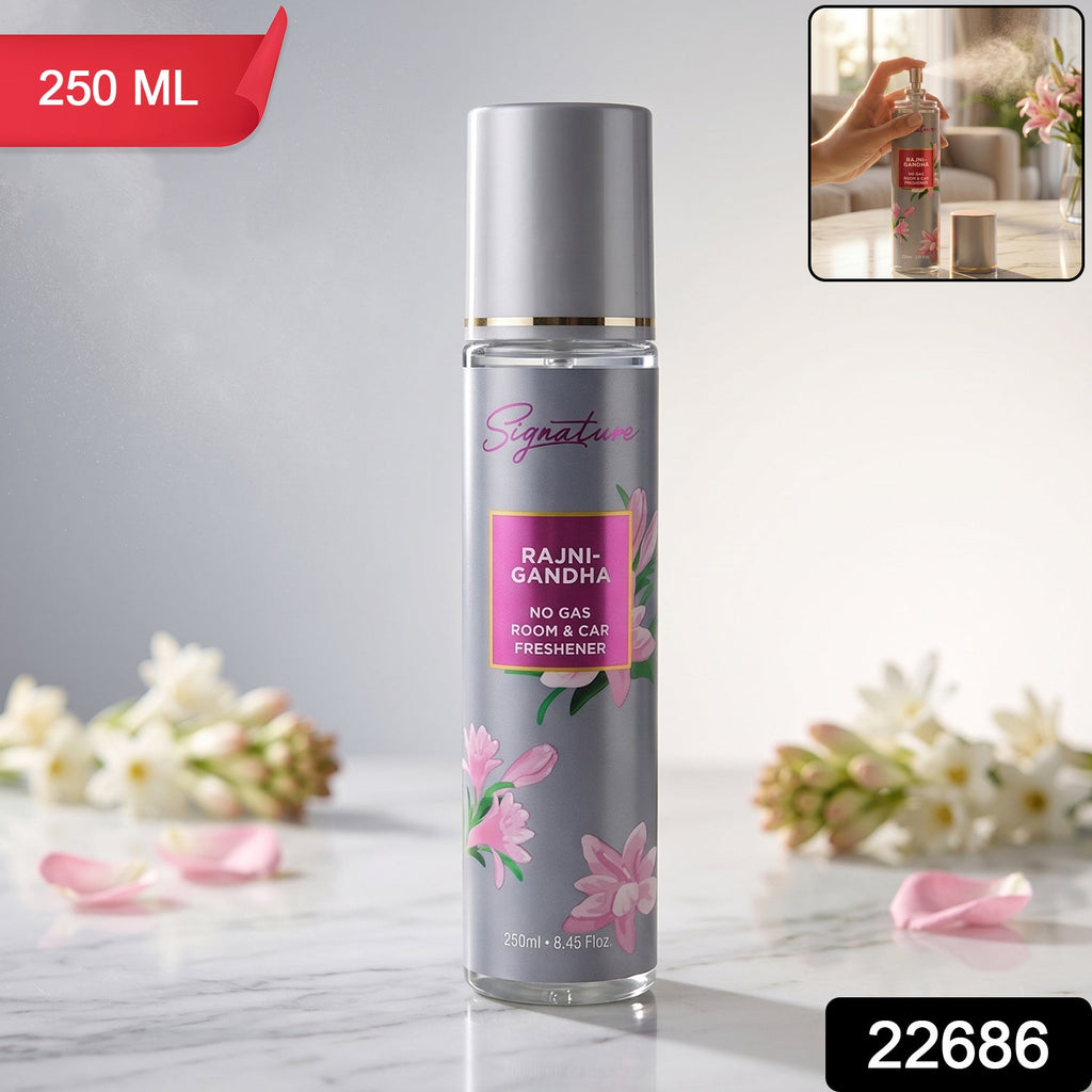 Rajnigandha Floral Room & Car Freshener Long-lasting & Eco-friendly - Side View