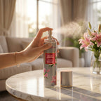 Rajnigandha Floral Room & Car Freshener Long-lasting & Eco-friendly - Back View