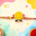 ALVENZA Smiley Kids Rakhi - Colourful Beads & Playful Design for Raksha Bandhan