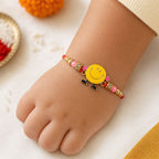 ALVENZA Smiley Kids Rakhi - Colourful Beads & Playful Design for Raksha Bandhan