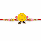 ALVENZA Smiley Kids Rakhi - Colourful Beads & Playful Design for Raksha Bandhan