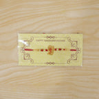 ALVENZA Lord Ganesha Rakhi - Designer Multicolor Beads for Brother