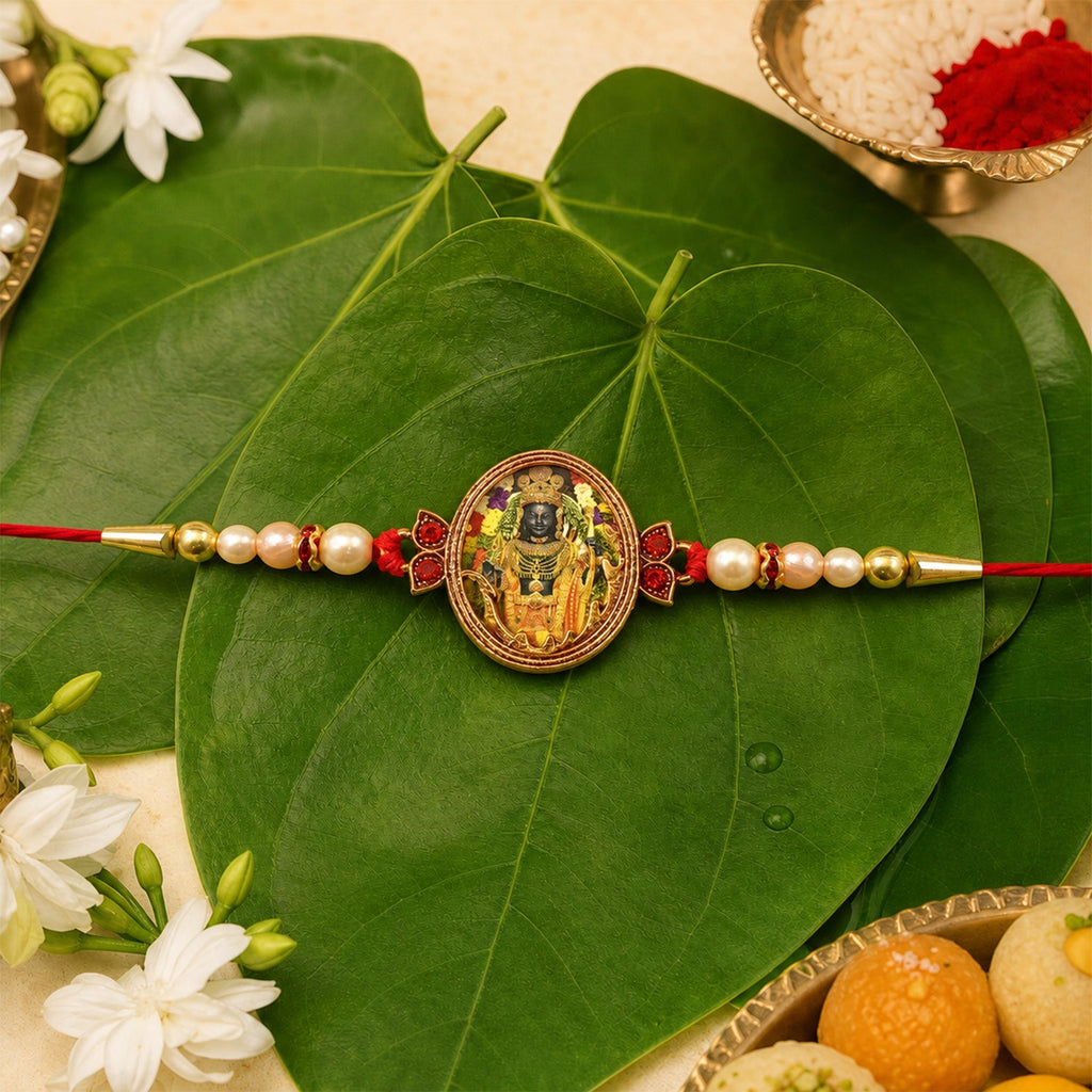 ALVENZA Maharashtrian God Motif Rakhi, Divine Protection & Blessings