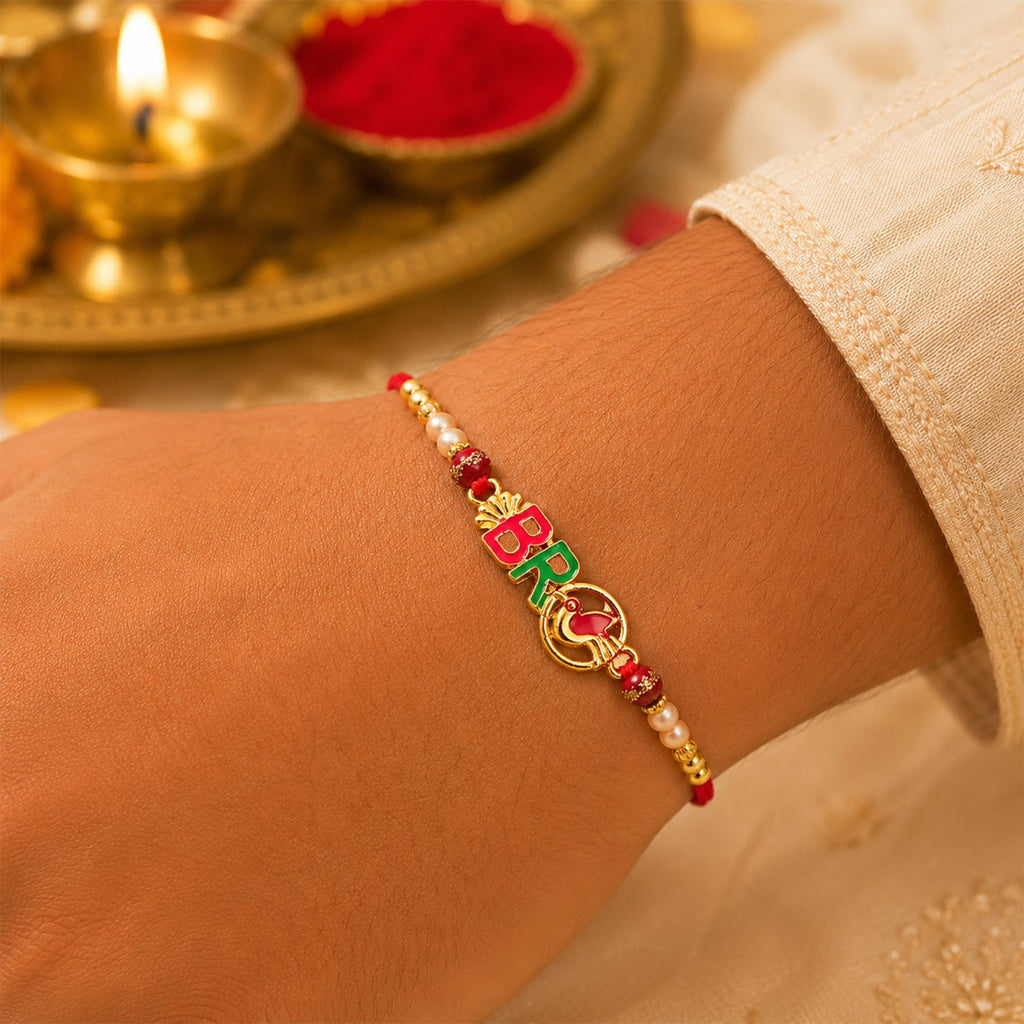 ALVENZA Bro Rakhi - Stylish Text Design for Raksha Bandhan