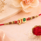 ALVENZA Bro Rakhi with Colorful Enamel, Stylish & Vibrant Protection