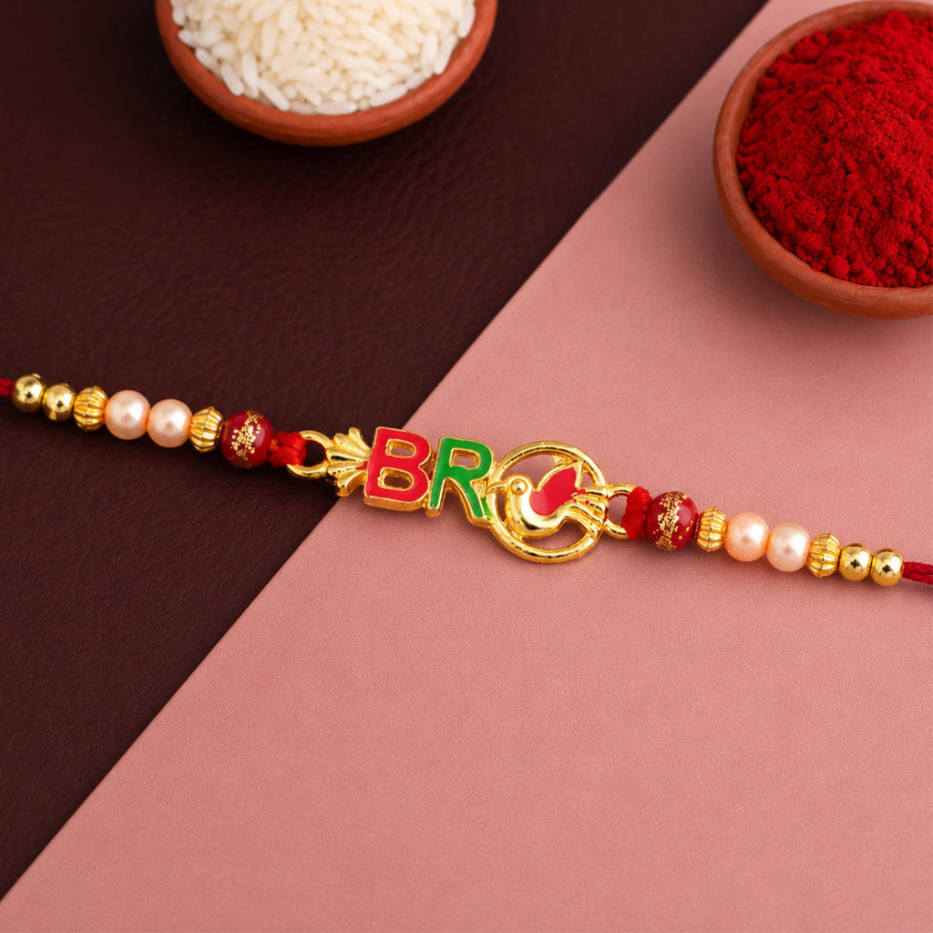 ALVENZA Bro Rakhi - Stylish Text Design for Raksha Bandhan