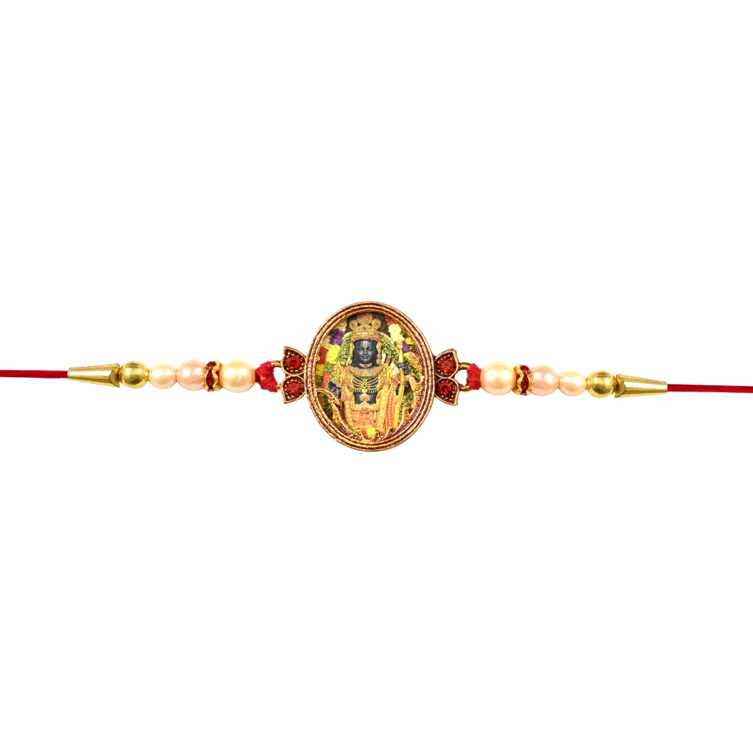 ALVENZA Maharashtrian God Motif Rakhi, Divine Protection & Blessings