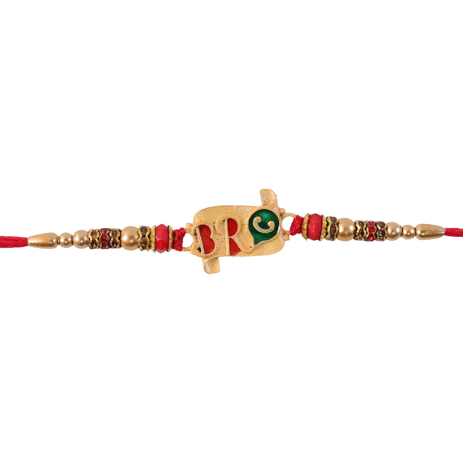 ALVENZA Bro Rakhi with Colorful Enamel, Stylish & Vibrant Protection