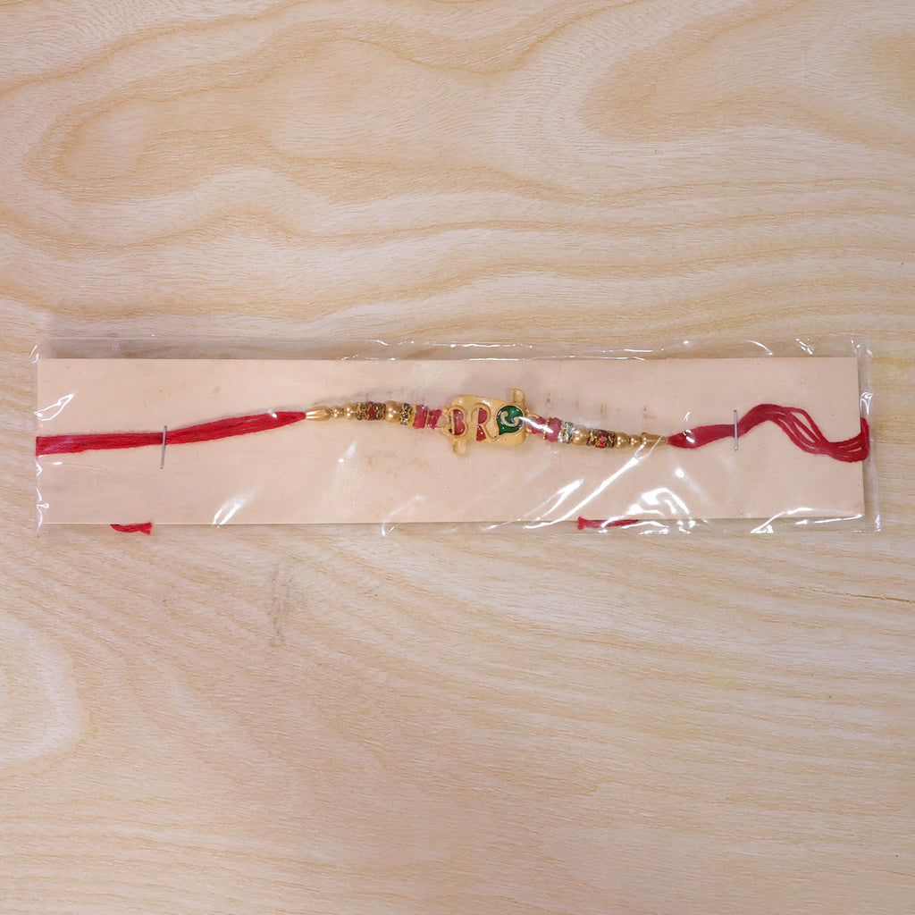 ALVENZA Bro Rakhi with Colorful Enamel, Stylish & Vibrant Protection