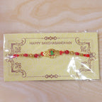 ALVENZA Ganesha Rakhi, Elegant Gold Finish for Raksha Bandhan