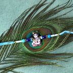 ALVENZA Spiritual Lord Krishna Rakhi – Beautiful & Durable Design for Raksha Bandhan