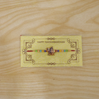 ALVENZA Lord Krishna Rakhi – Divine Protection & Traditional Charm