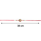ALVENZA Ganesha Rakhi – Elegant spiritual design for Rakshabandhan