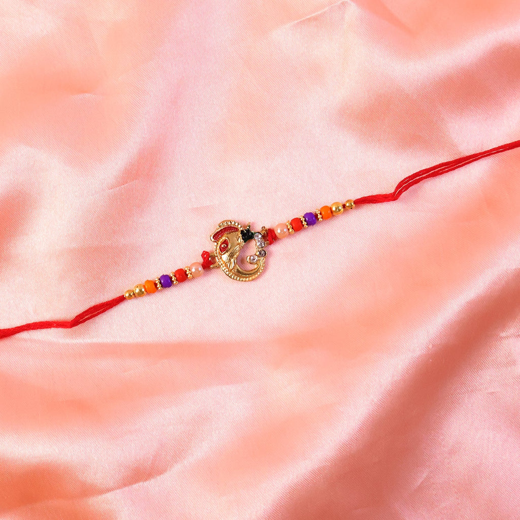 ALVENZA Rakshabandhan Rakhi – Traditional Threadwork with Elegant Design