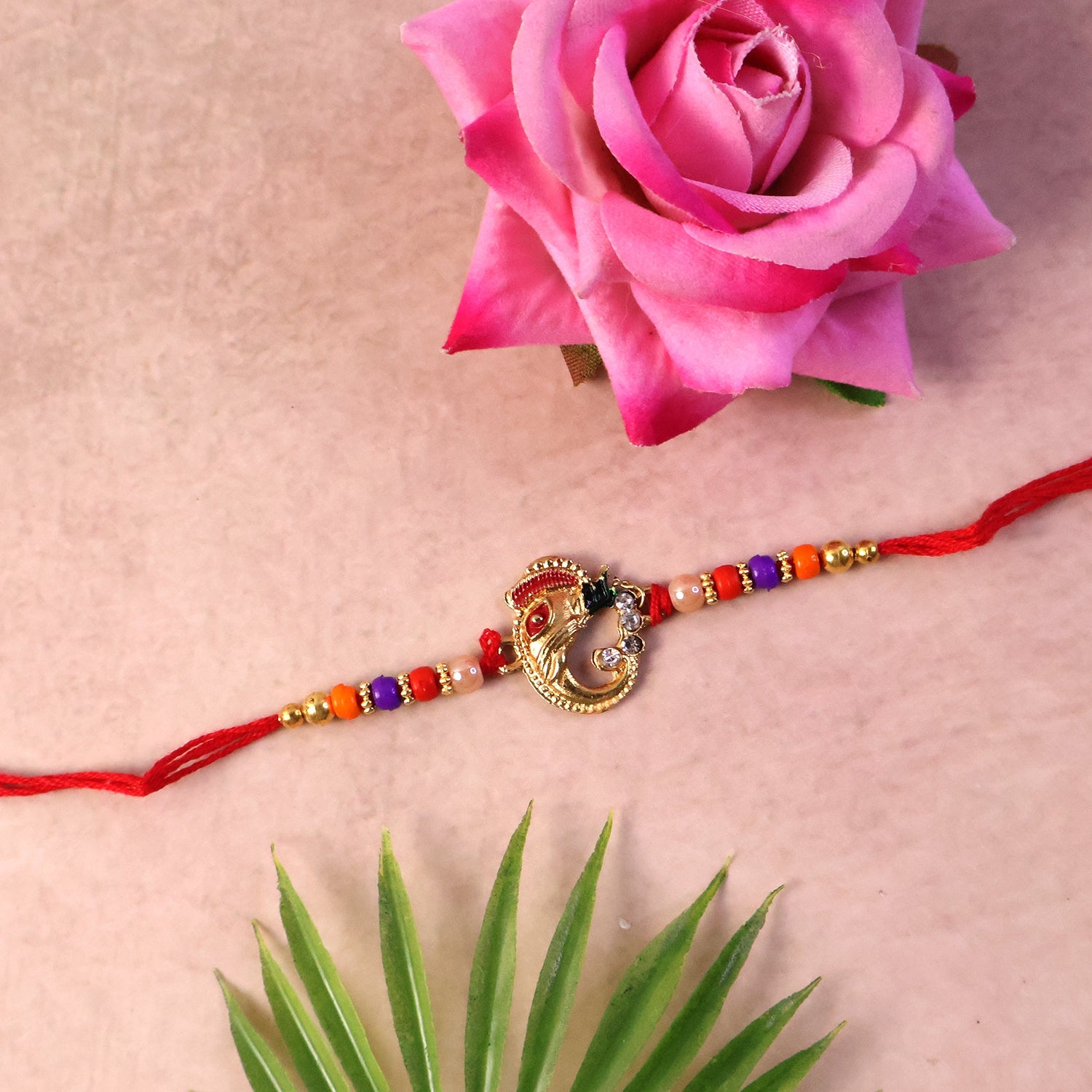 ALVENZA Rakshabandhan Rakhi – Traditional Threadwork with Elegant Design