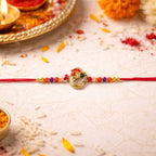 ALVENZA Rakshabandhan Rakhi – Traditional Threadwork with Elegant Design
