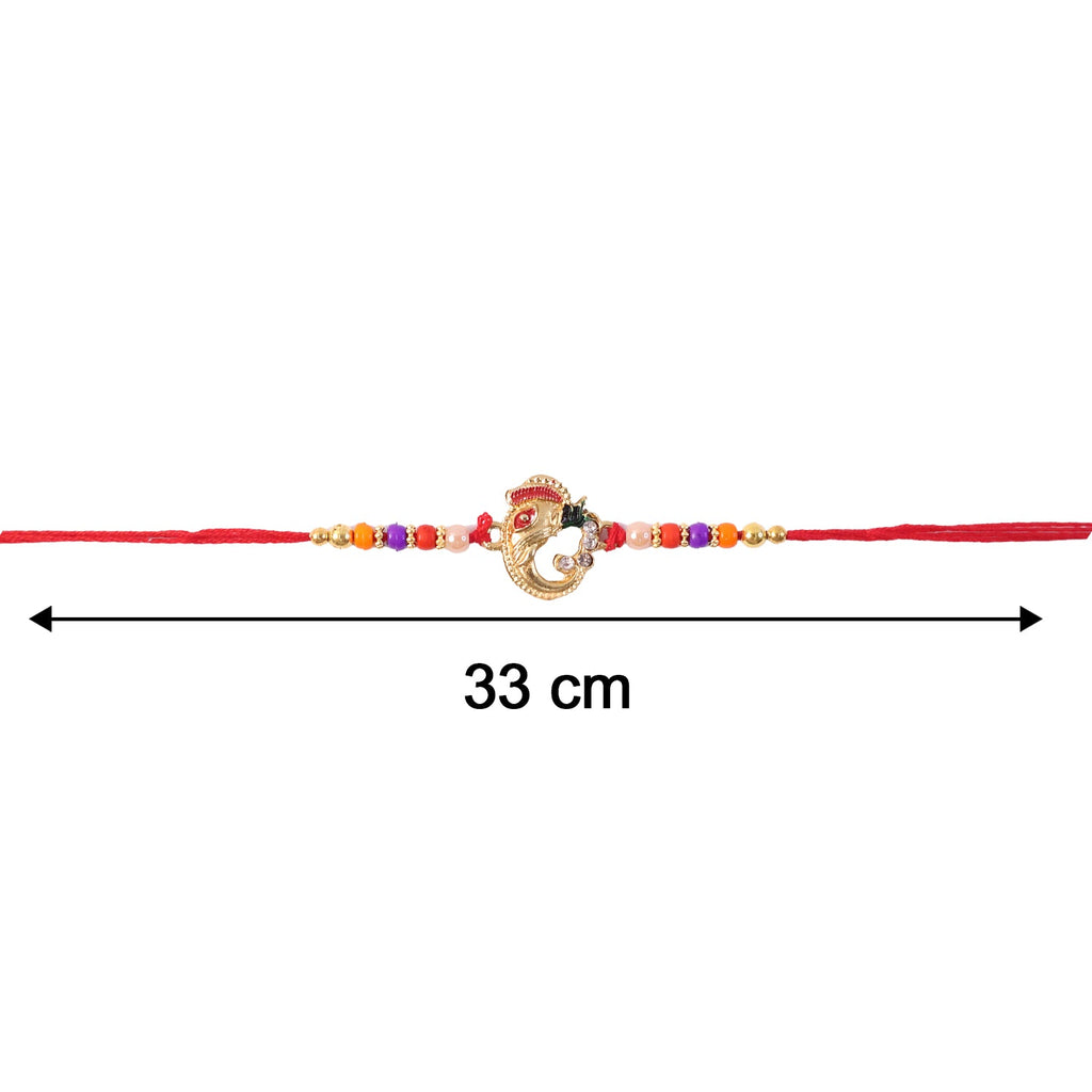 ALVENZA Rakshabandhan Rakhi – Traditional Threadwork with Elegant Design