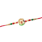 ALVENZA Ganesha Rakhi – Traditional Beaded Design for Raksha Bandhan