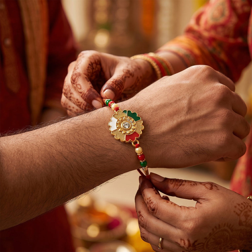 ALVENZA Designer Rakhi for Brother – Traditional & Festive Thread