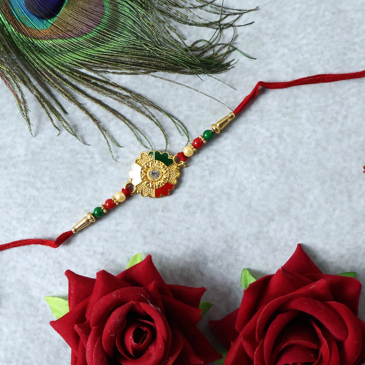 ALVENZA Designer Rakhi for Brother – Traditional & Festive Thread