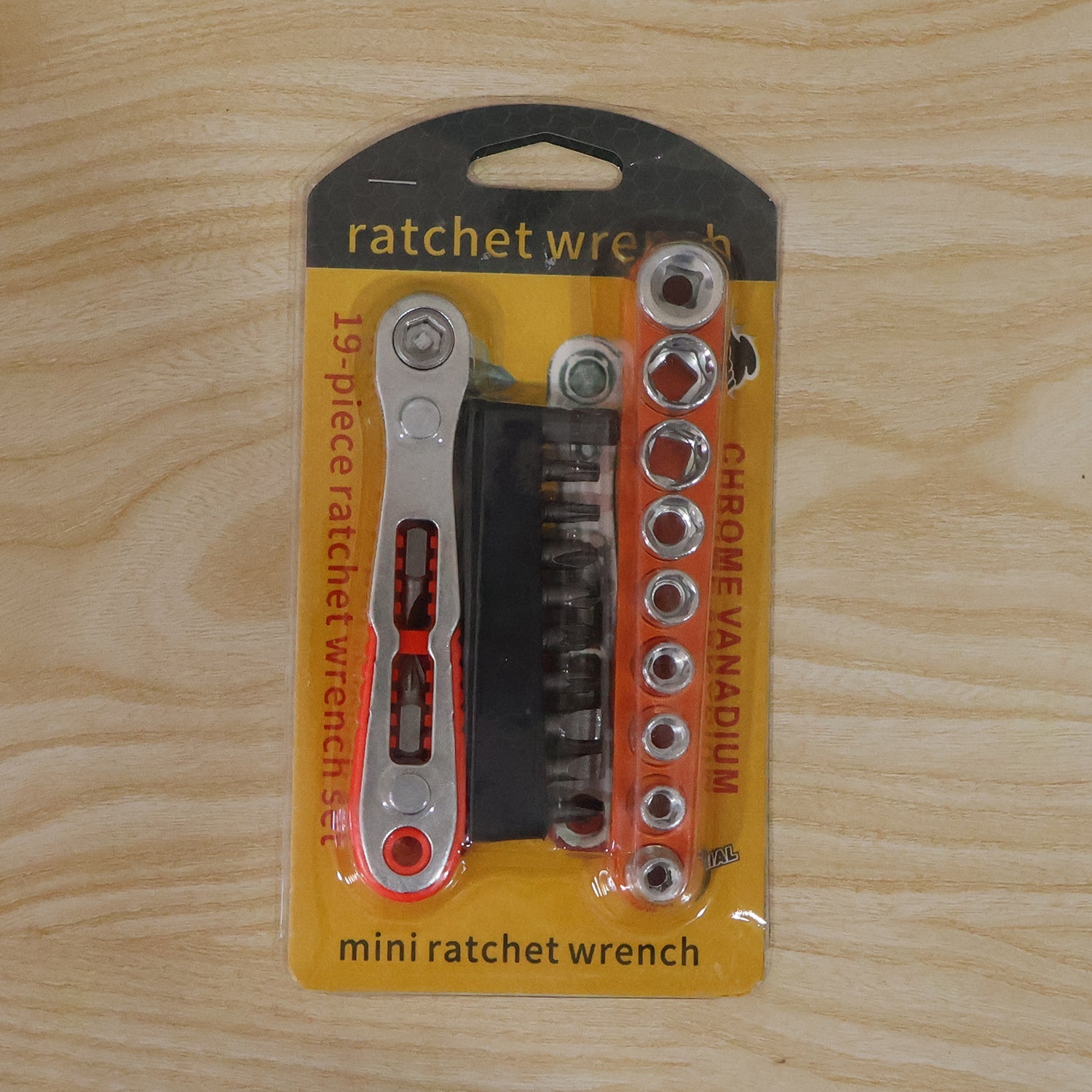 ALVENZA Mini Ratchet Wrench – Compact Versatile Socket Screwdriver Set