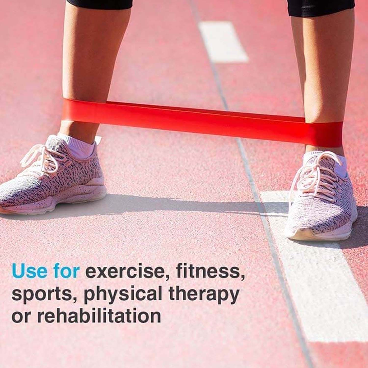 Resistance Loop Exercise Bands – 5 Levels for Full-Body Fitness
