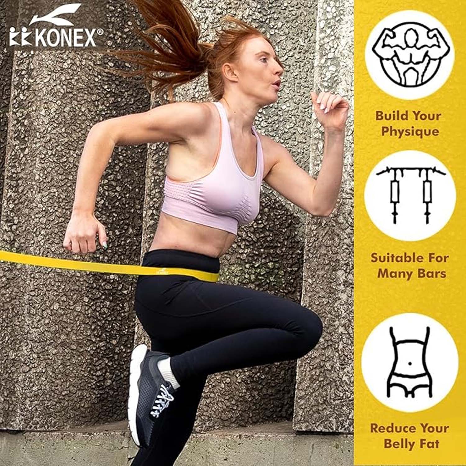 Resistance Loop Exercise Bands – 5 Levels for Full-Body Fitness