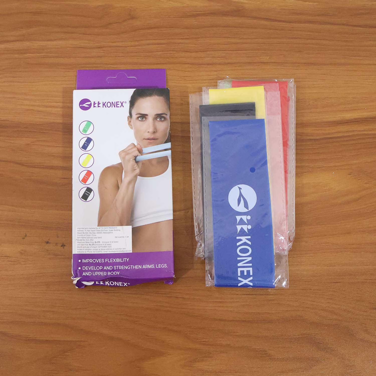 Resistance Loop Exercise Bands – 5 Levels for Full-Body Fitness