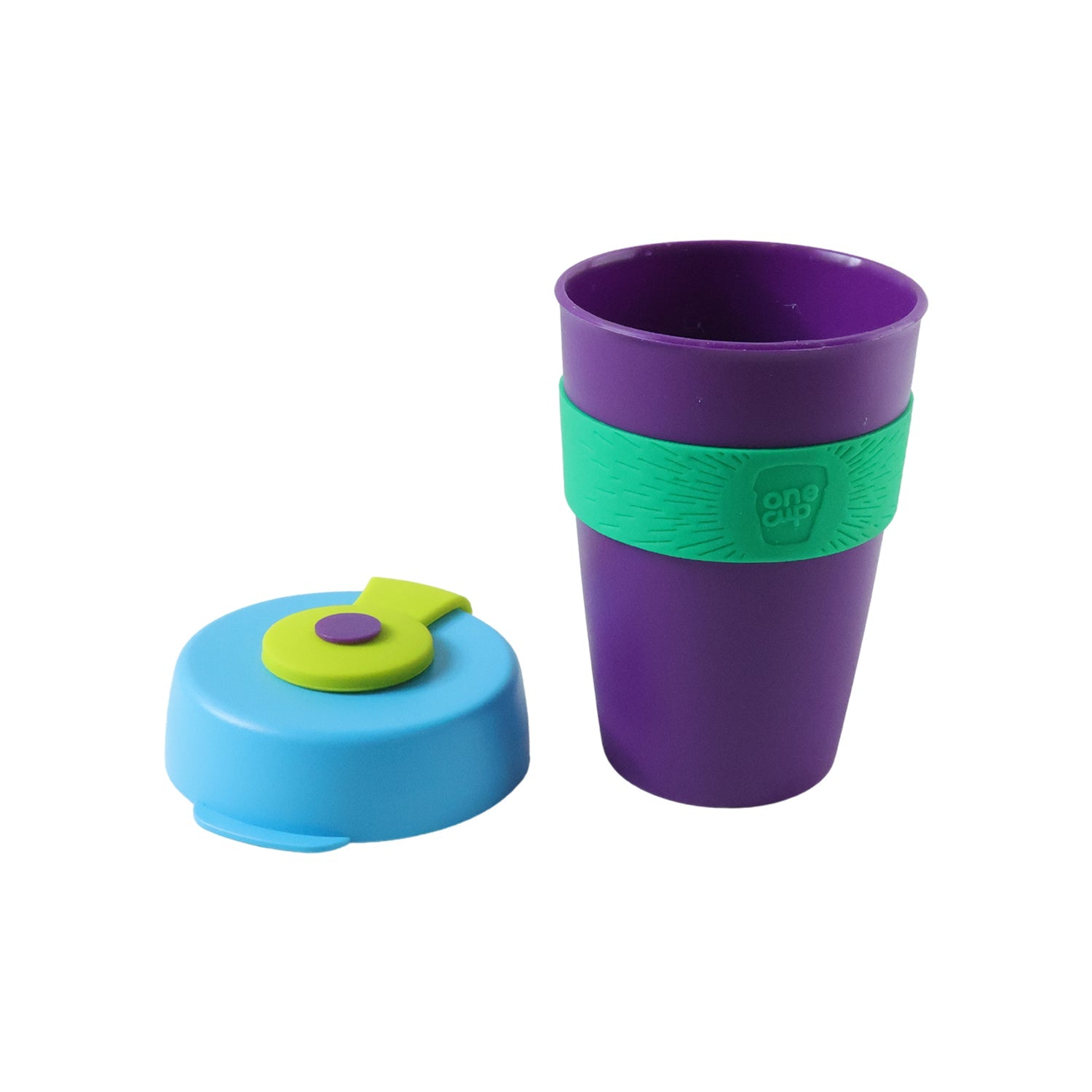 Reusable Colorful Travel Mug Spill-resistant & Stylish 400 ML - Detail View 5