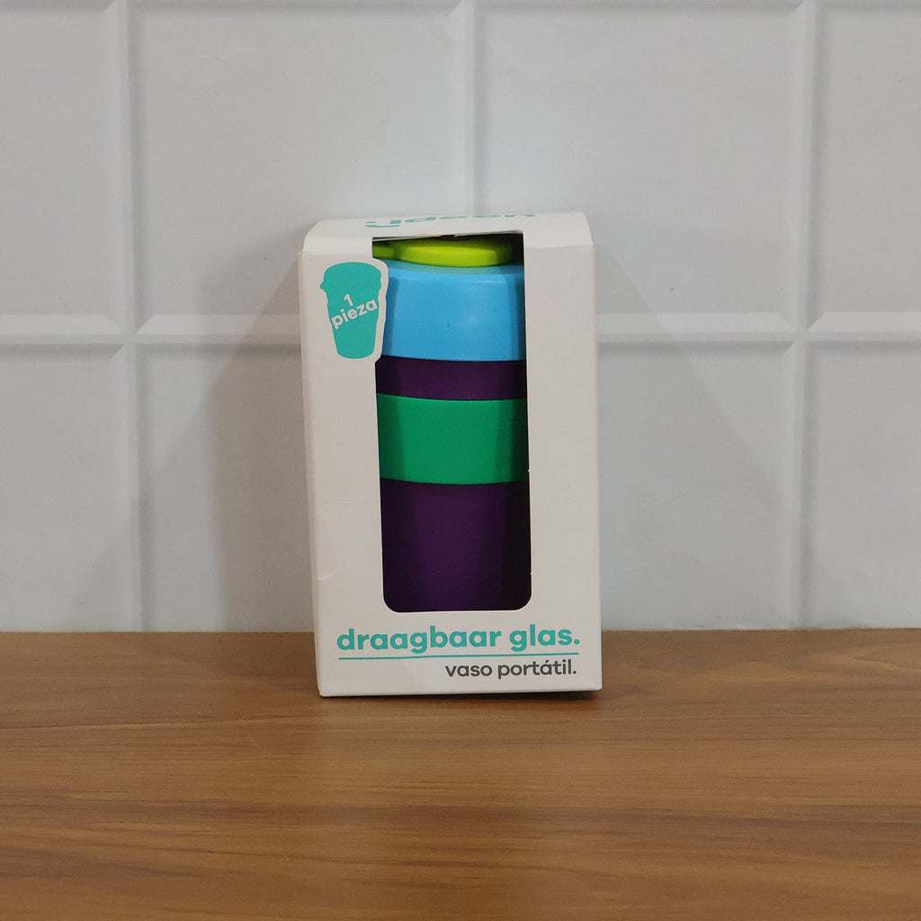 Reusable Colorful Travel Mug Spill-resistant & Stylish 400 ML - Detail View 7