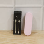 4 In 1 Reusable Silicone Ear Swab Set with Case Washable Ear Buds (1 Set)
