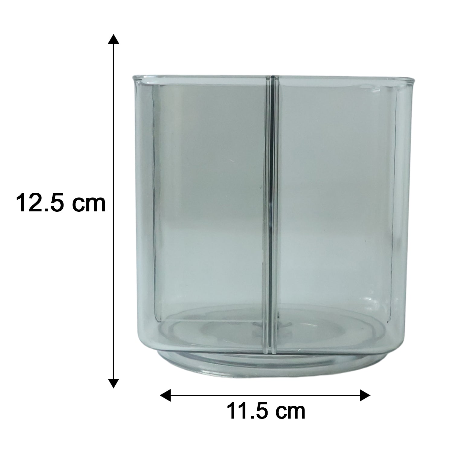 Desk Organizer 360 Rotating Acrylic Pen Stand for Workspace - Detail View 6