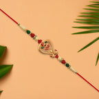 ALVENZA Designer Rakhi for Brother – Elegant Handcrafted Protection