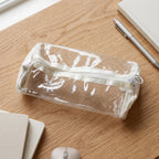 Transparent PVC Pencil Case Stylish & Durable Stationery Organizer - Detail View 7