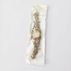 Rajwadi Antique Gold Plated Designer Bracelet Watch for Women