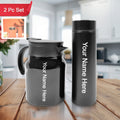 ALVENZA Thermal Coffee Pot – LED Temp Display & Bottle Set | CustomSpot