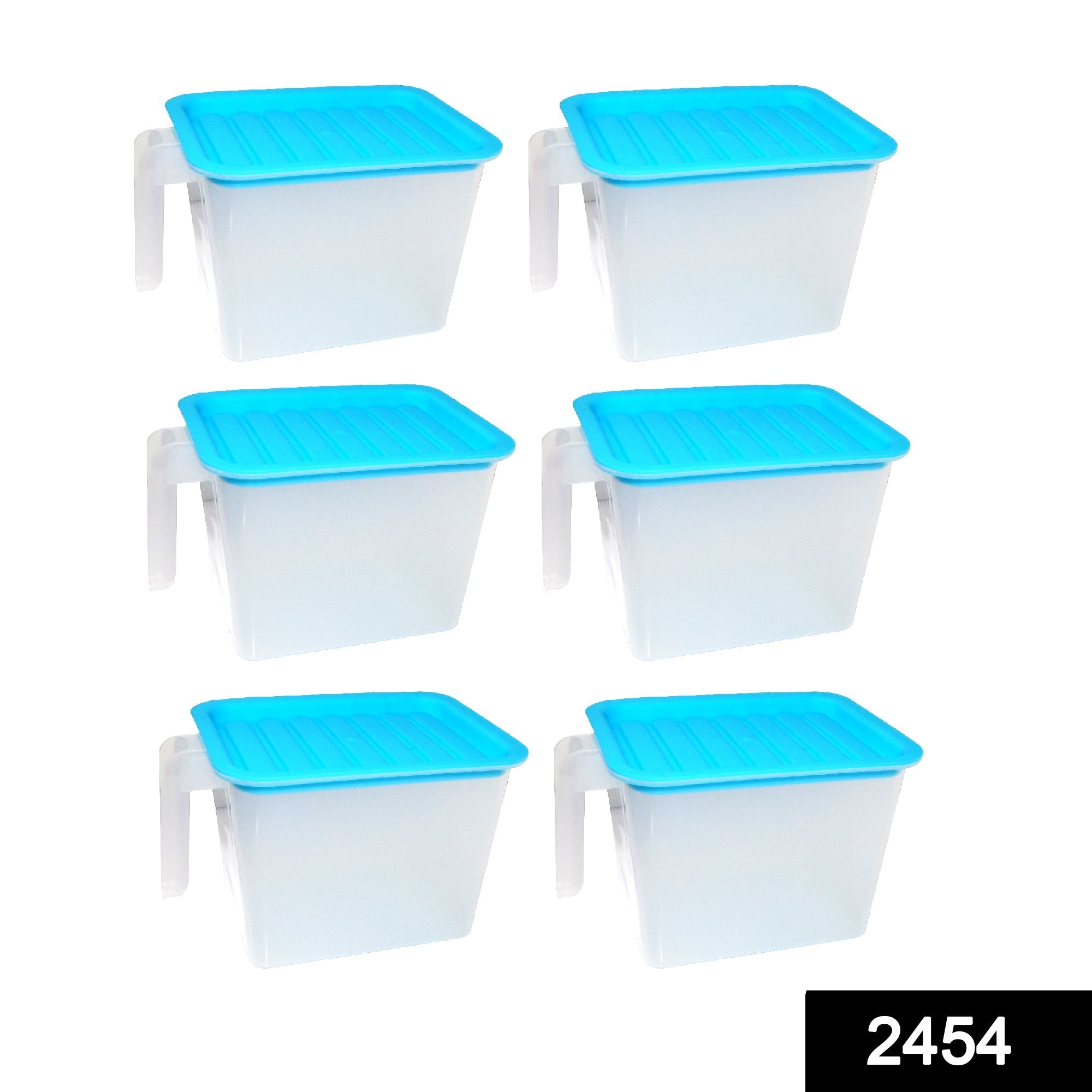 ALVENZA Airtight Kitchen Storage Containers – 1000ml Set of 6 | Velvet Wheels