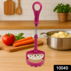 Potato Masher Ergonomic & Durable Stainless Steel Kitchen Tool - Side View