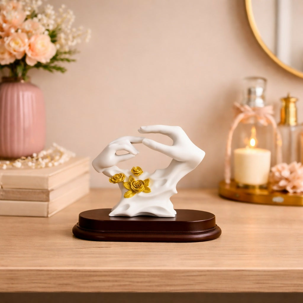ALVENZA Abstract Hand Sculpture – Elegant Modern Home Decor