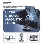 ALVENZA Magnetic Phone Holder – 360° Rotation & Strong Suction Base