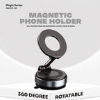 ALVENZA Magnetic Phone Holder – 360° Rotation & Strong Suction Base