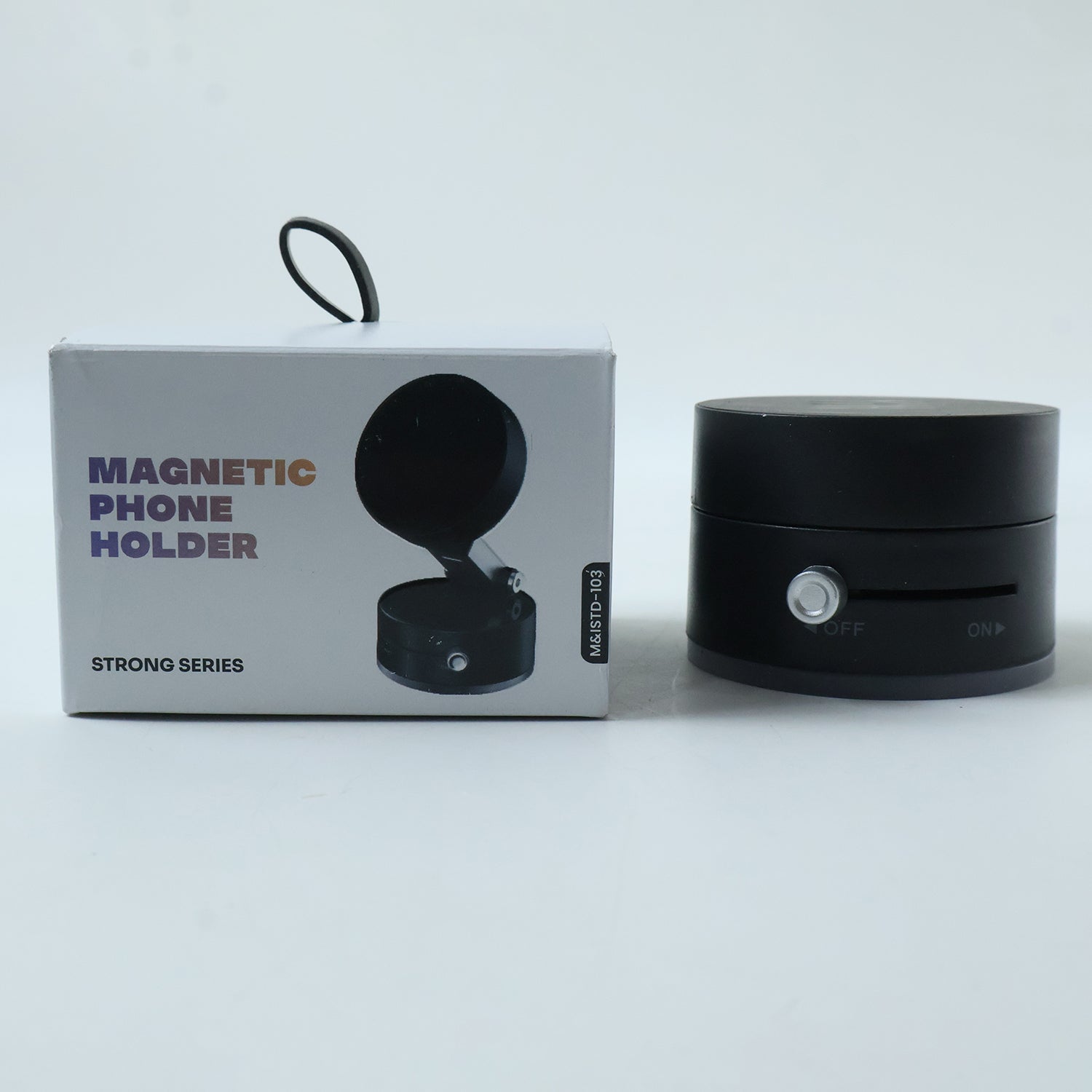 ALVENZA Magnetic Phone Holder – Secure & Adjustable with Lock System