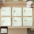 ALVENZA Saree Storage Bags with Zip Closure – Pack of 6, Multipurpose Protection