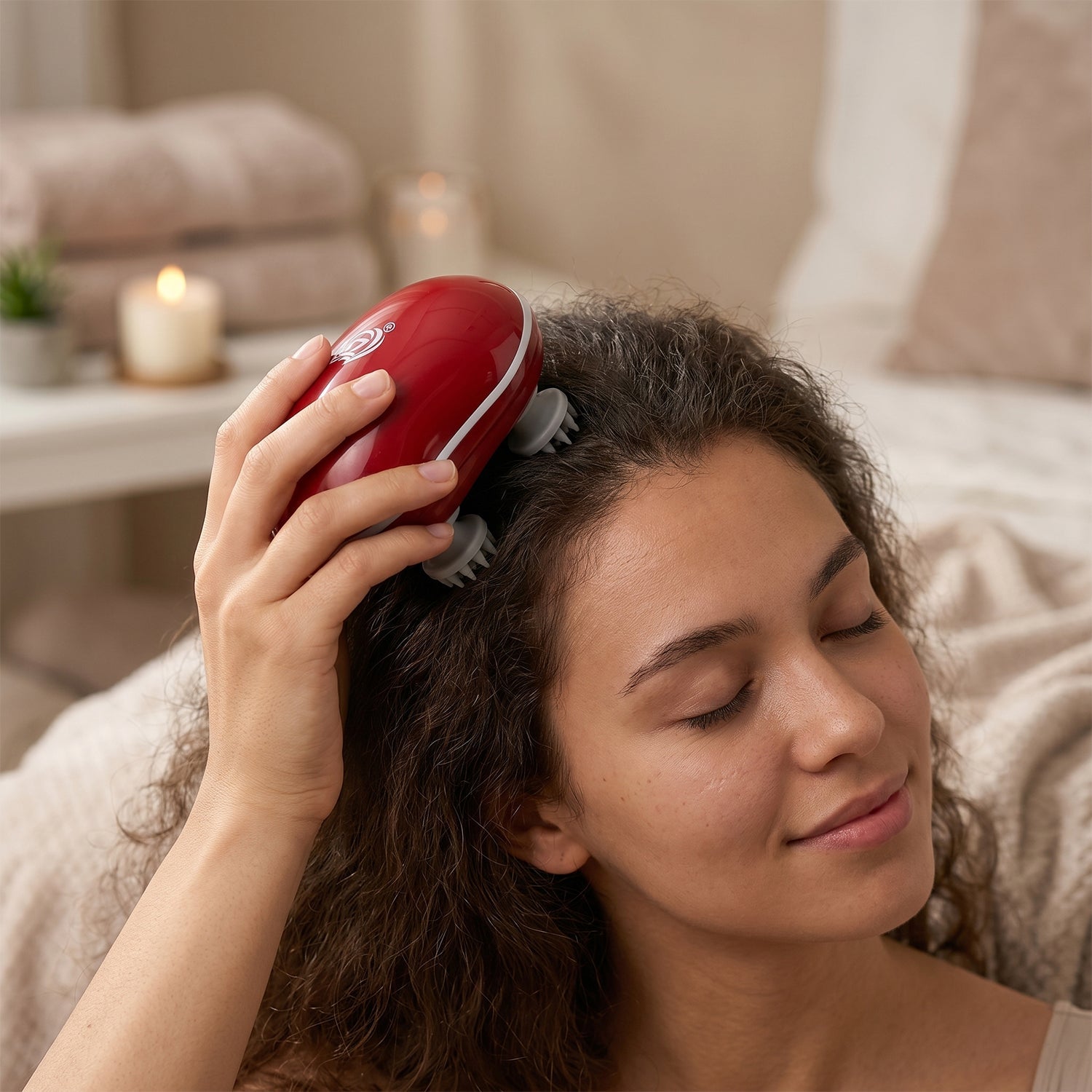 Smart Electric Scalp Massager – Portable & Stress-Relieving