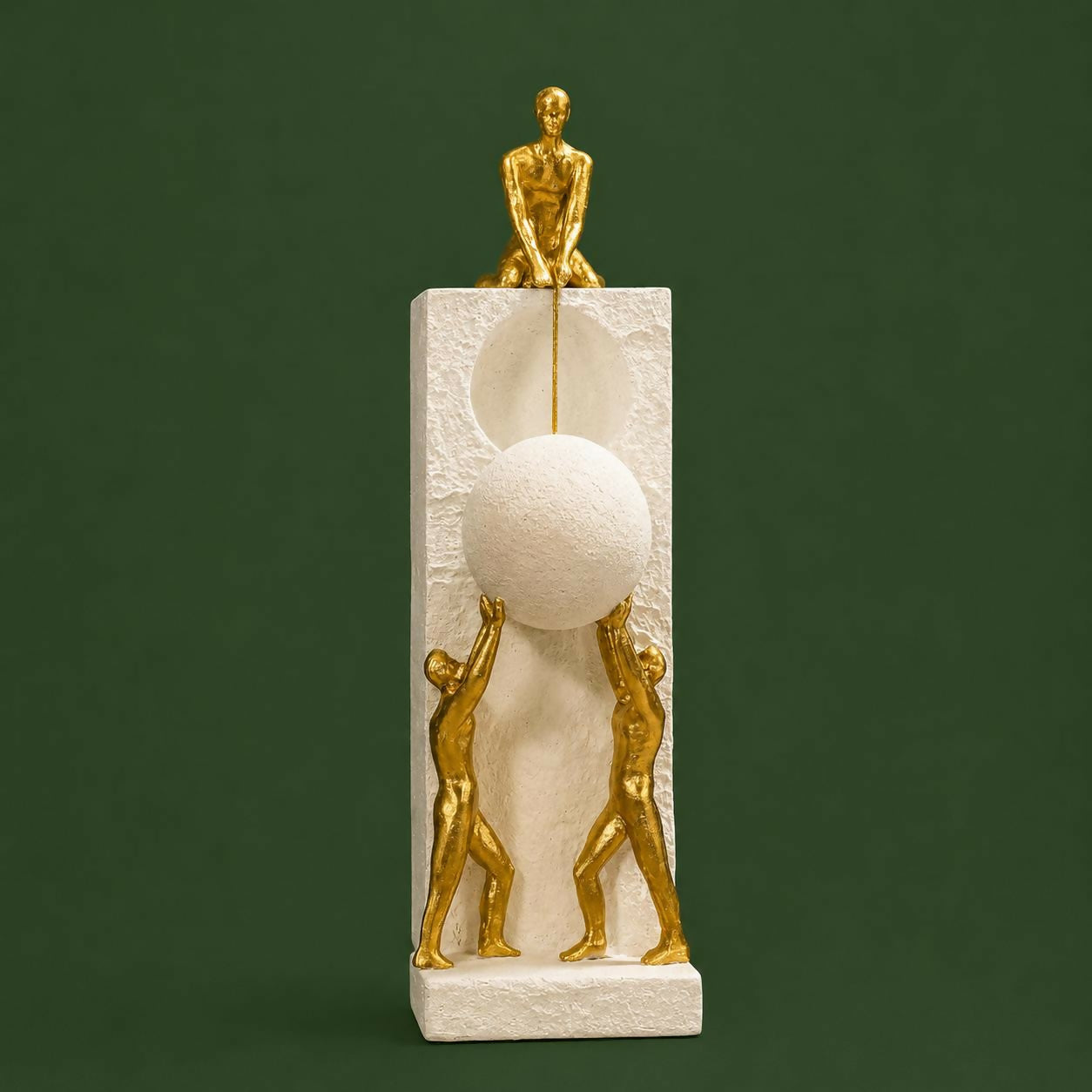 ALVENZA Modern Abstract Human Sculpture – Artistic Home & Office Decor
