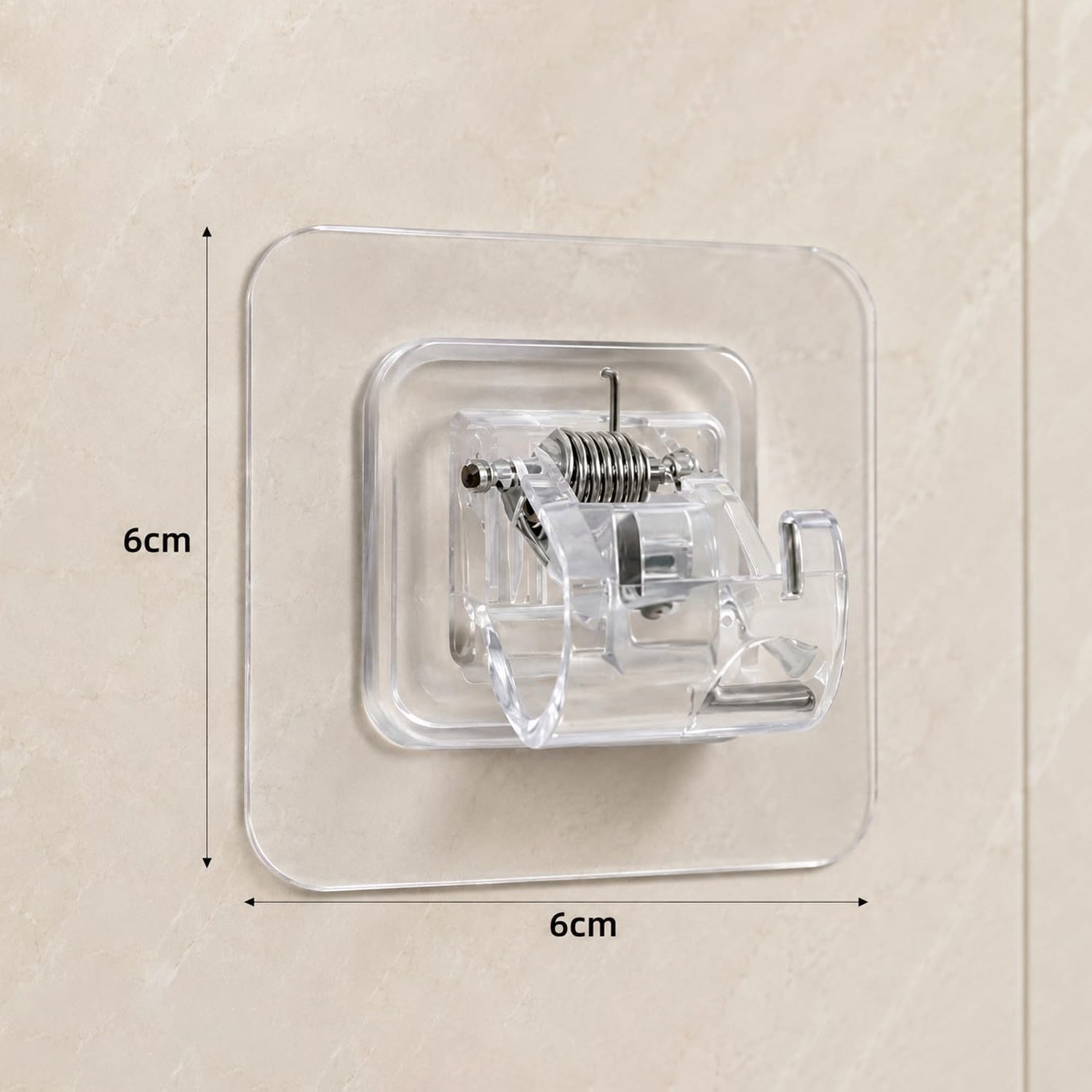 Self-Adhesive Wall Hook Heavy Duty & Easy to Install - Detail View 6