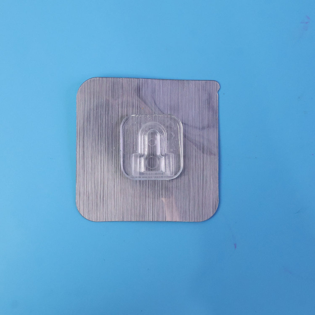 Heavy Duty Self Adhesive Wall Hook Space-Saving & Multipurpose - Back View