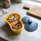 Multipurpose Snack Serving Tray with Lid Elegant & Convenient - Detail View 7
