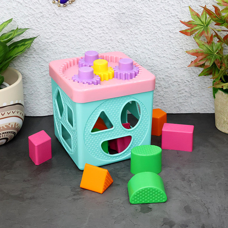 ALVENZA Shape Sorter Gear Box – Educational Toddler Activity Toy